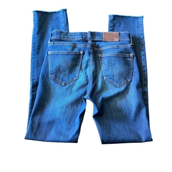 Madewell Alley Straight Leg Jeans with Raw Hem 24 - Picture 4 of 7